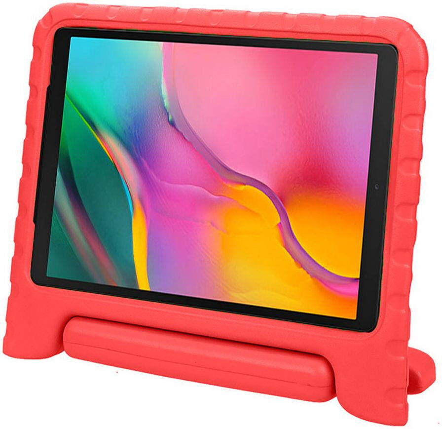 Samsung Galaxy Tab A 10.1 (2016) Kinder Tablethoes met Handvat Rood afbeelding 2