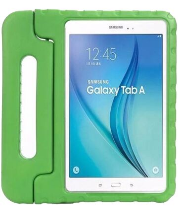 Samsung Galaxy Tab A 10.1 (2016) Kinder Tablethoes met Handvat Groen Hoesjes