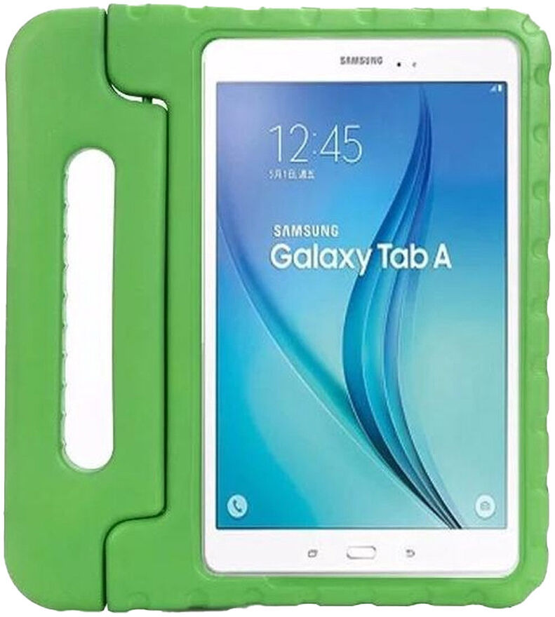 Samsung Galaxy Tab A 10.1 (2016) Kinder Tablethoes met Handvat Groen afbeelding 1