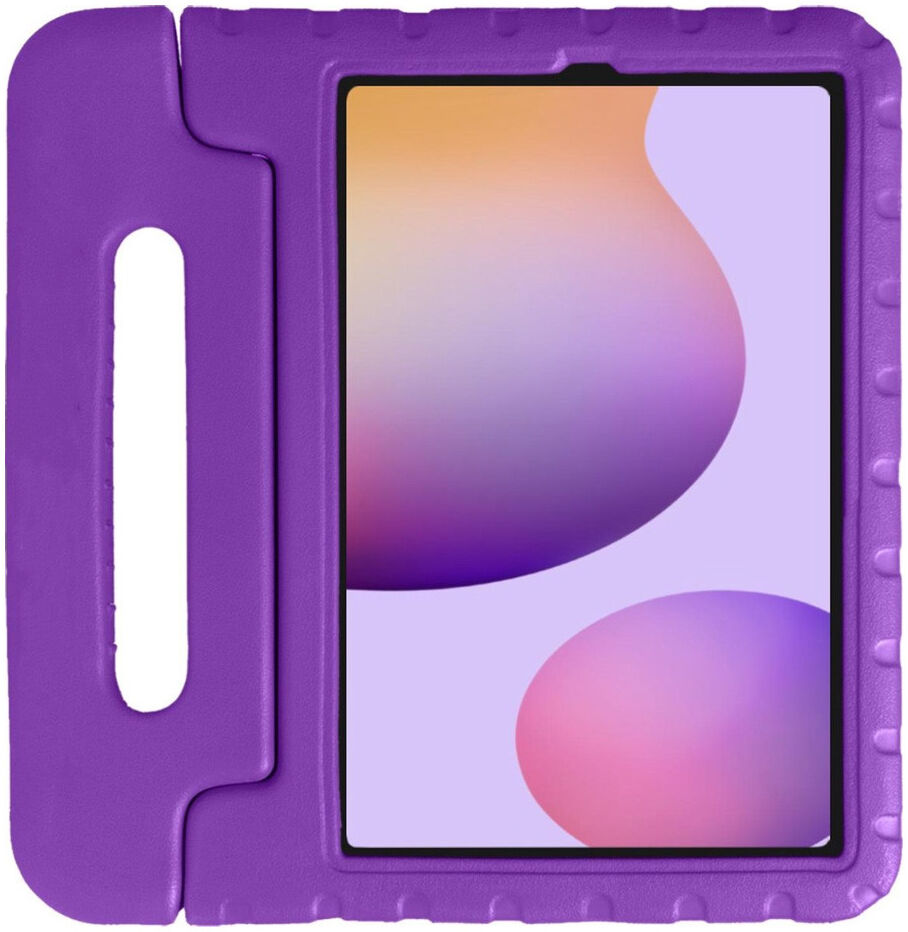 Samsung Galaxy Tab S6 Kinder Tablethoes met Handvat Paars afbeelding 1