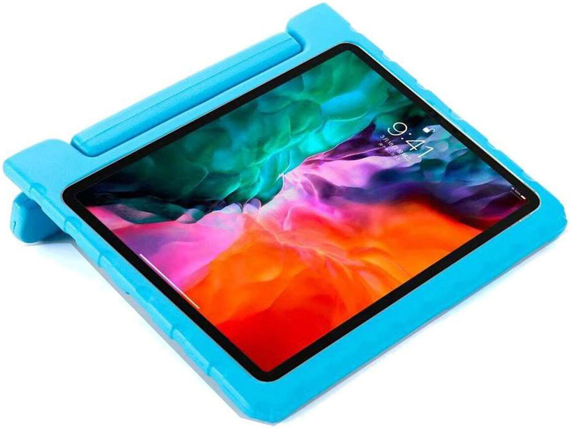 iPad Pro 12.9 2018/2020/2021/2022 Kinder Tablethoes met Handvat Blauw afbeelding 11