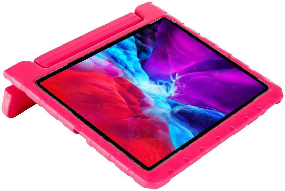 iPad Pro 12.9 2018/2020/2021/2022 Kinder Tablethoes met Handvat Roze afbeelding 11