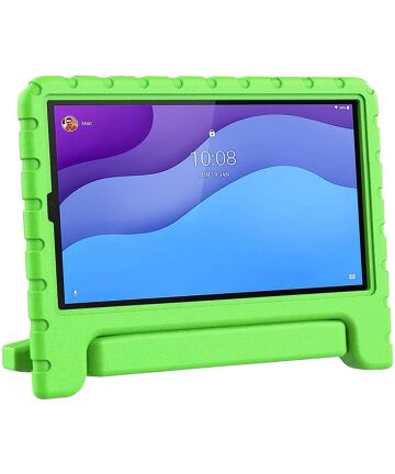 Lenovo Tab M10 HD Gen 2 Kinder Tablethoes met Handvat Groen Hoesjes