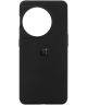 Origineel OnePlus 11 Hoesje Sandstone Bumper Case Zwart