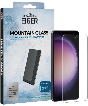 Eiger Samsung S23 Plus / S22 Plus Tempered Glass CF Screen Protector Screen Protectors