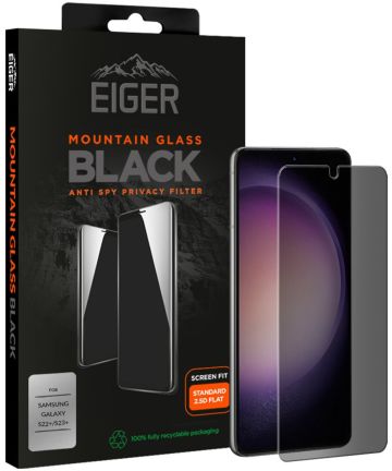 Eiger Samsung S23 Plus / S22 Plus Privacy Glass CF Screen Protector Screen Protectors