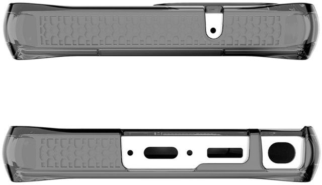 ITSKINS Spectrum R Clear Samsung Galaxy S23 Ultra Hoesje Zwart afbeelding 4