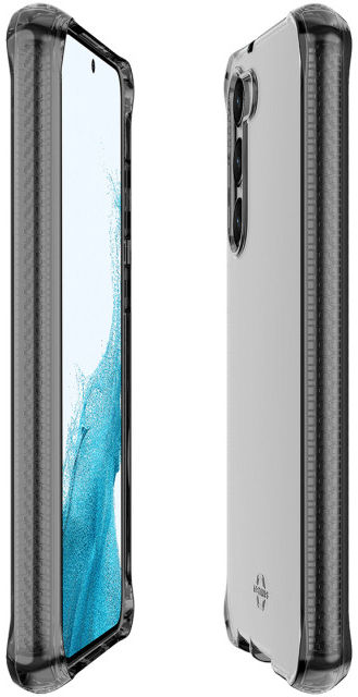 ITSKINS Spectrum R Clear Samsung Galaxy S23 Plus Hoesje Zwart afbeelding 5