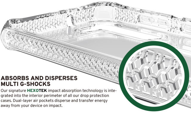 ITSKINS Spectrum R Clear Samsung Galaxy S23 Plus Hoesje Zwart afbeelding 3