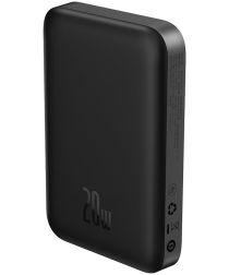 Baseus Megattach 10.000 mAh Powerbank Compact Met MagSafe Zwart 20W afbeelding