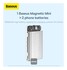 Baseus Megattach 10.000 mAh Powerbank Compact Met MagSafe Wit 20W afbeelding 4