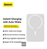 Baseus Megattach 10.000 mAh Powerbank Compact Met MagSafe Wit 20W afbeelding 8