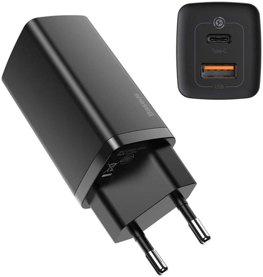 Baseus GaN2 Snellader 65W met Power Delivery en Quick Charge Zwart afbeelding 9