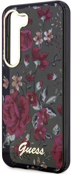 Guess Samsung Galaxy S23 Hoesje Flower Collection Back Cover Khaki afbeelding 5