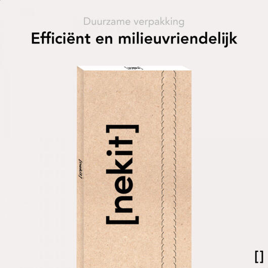 NEKIT Apple iPhone 14 Plus Hoesje met MagSafe Back Cover Dun Zwart afbeelding 9