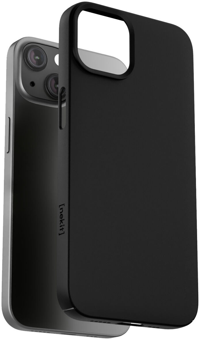 NEKIT Apple iPhone 13 Hoesje met MagSafe Back Cover Dun Zwart afbeelding 2