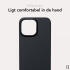 NEKIT Apple iPhone 12 / 12 Pro Hoesje met MagSafe Back Cover Dun Blauw afbeelding 6