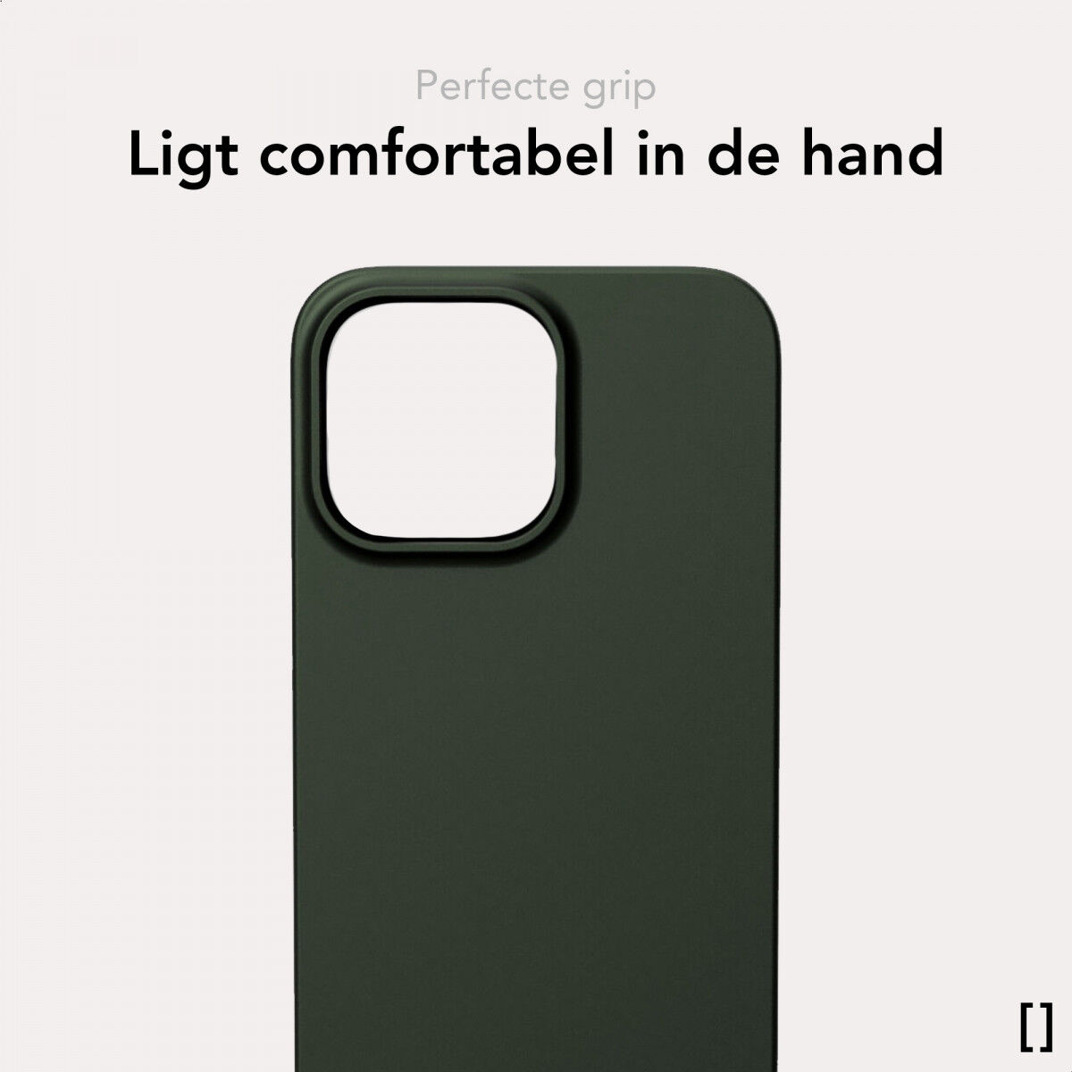 NEKIT Apple iPhone 12 / 12 Pro Hoesje met MagSafe Back Cover Dun Groen afbeelding 6