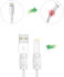 UGREEN Charging Cable Protector - Oplaad Kabel Beschermer Wit (6-Pack) afbeelding 4