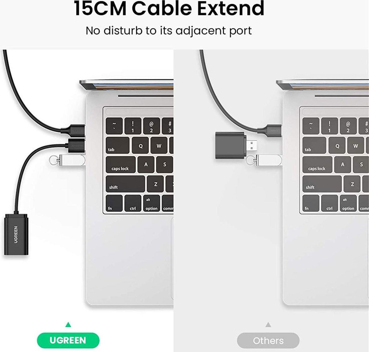 UGREEN Externe USB Geluidskaart voor 3.5 mm Jack Wit afbeelding 4