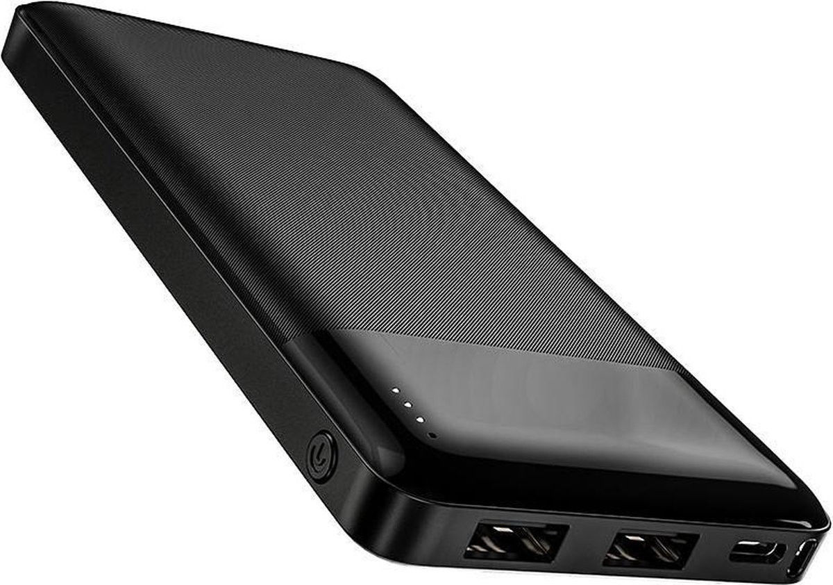 Hoco J72 Compacte Powerbank 10.000mAh 2A met Digitale Display Zwart afbeelding 1