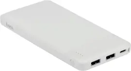 Hoco J72 Compacte Powerbank 10.000mAh 2A met Digitale Display Wit
