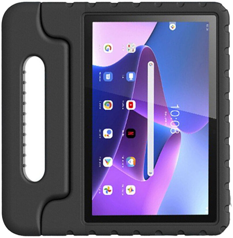 Lenovo Tab M10 Gen 3 (10.1) Kinder Tablethoes met Handvat Zwart afbeelding 1