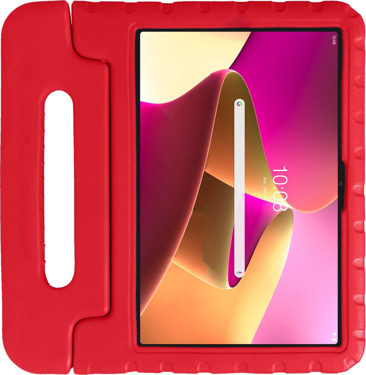 Lenovo Tab M10 Gen 3 (10.1) Kinder Tablethoes met Handvat Rood afbeelding 1