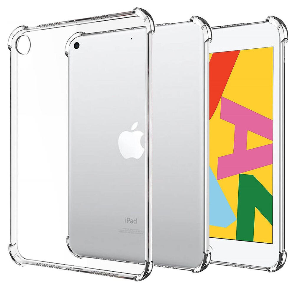 Apple iPad 10.2 (2019/2020/2021) Hoes Schokbestendig TPU Transparant afbeelding 1