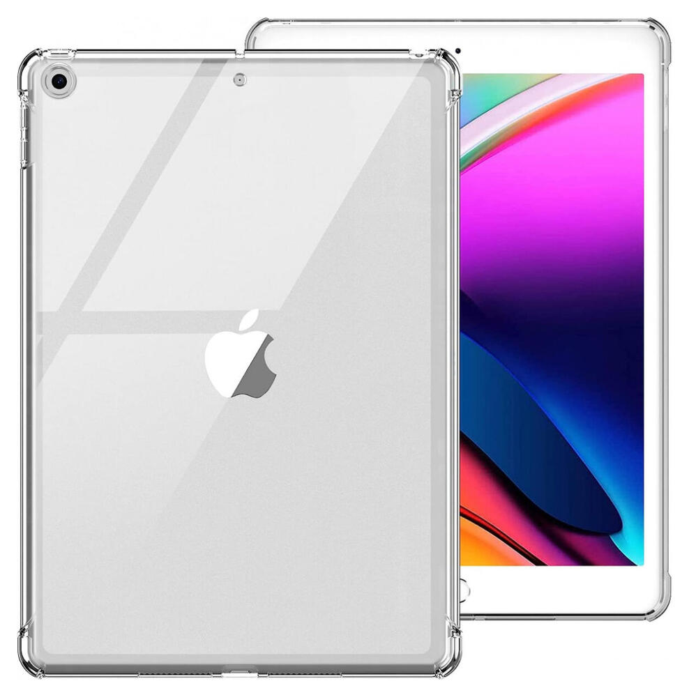 Apple iPad 10.2 (2019/2020/2021) Hoes Schokbestendig TPU Transparant afbeelding 4