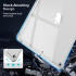 Apple iPad 10.2 (2019/2020/2021) Hoes Schokbestendig TPU Transparant afbeelding 3