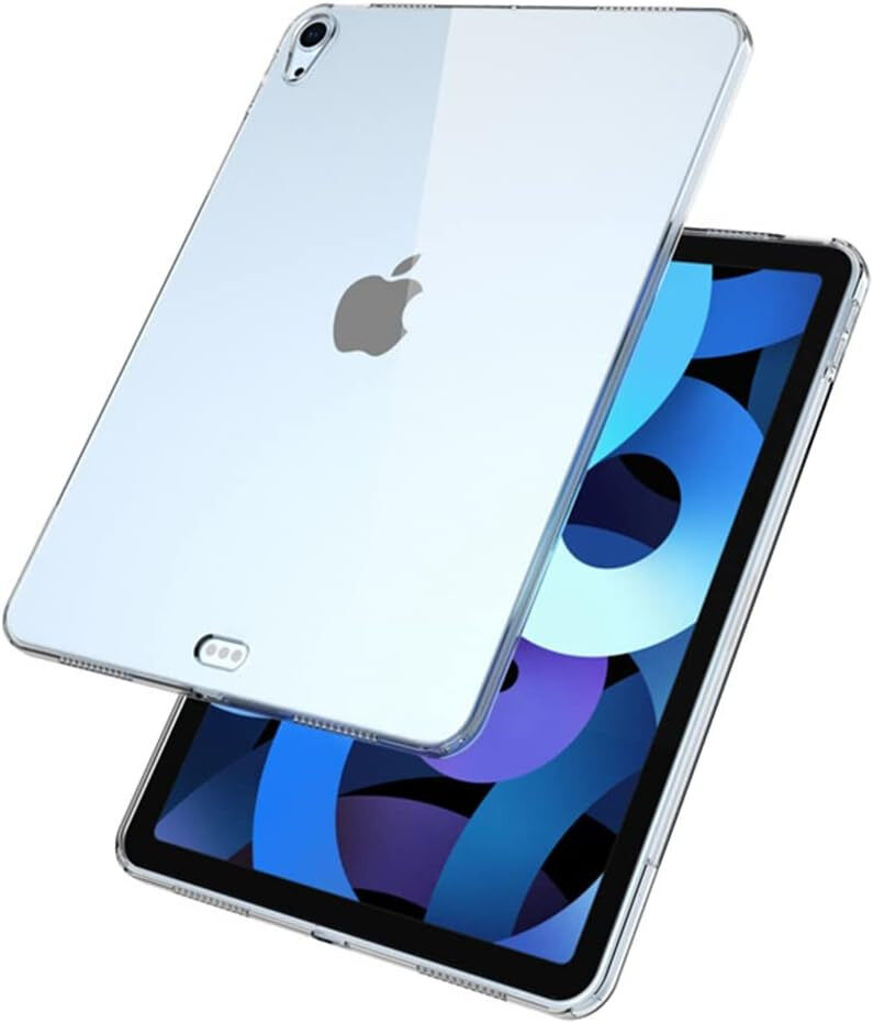 Apple iPad Air 10.9 (2020/2022) Hoes Schokbestendig TPU Transparant afbeelding 4
