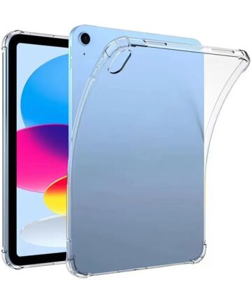 Apple iPad 10.9 2022 Hoes Schokbestendige TPU Back Cover Transparant Hoesjes