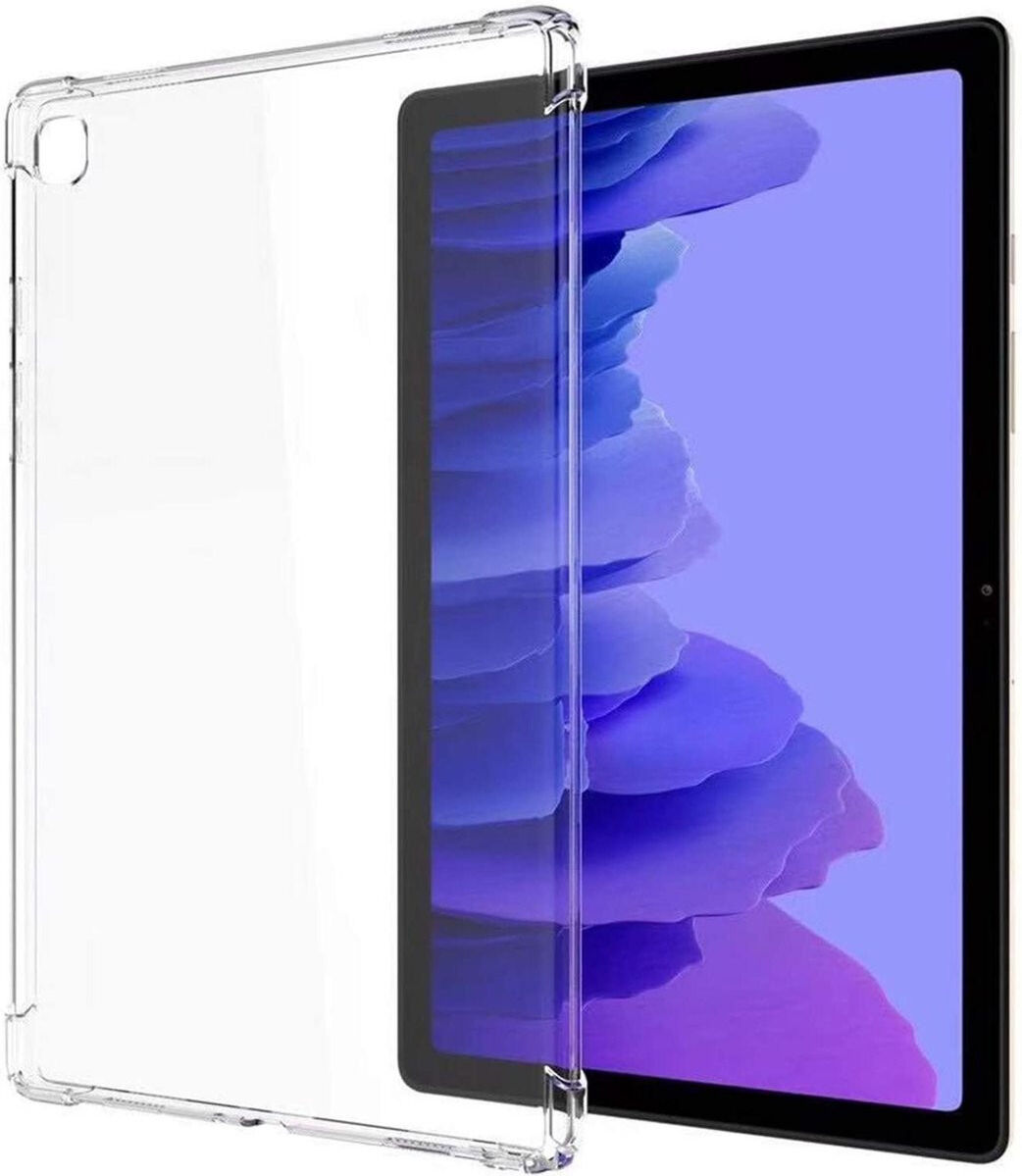Samsung Galaxy Tab A7 (2020/2022) Hoes Schokbestendig TPU Transparant afbeelding 1