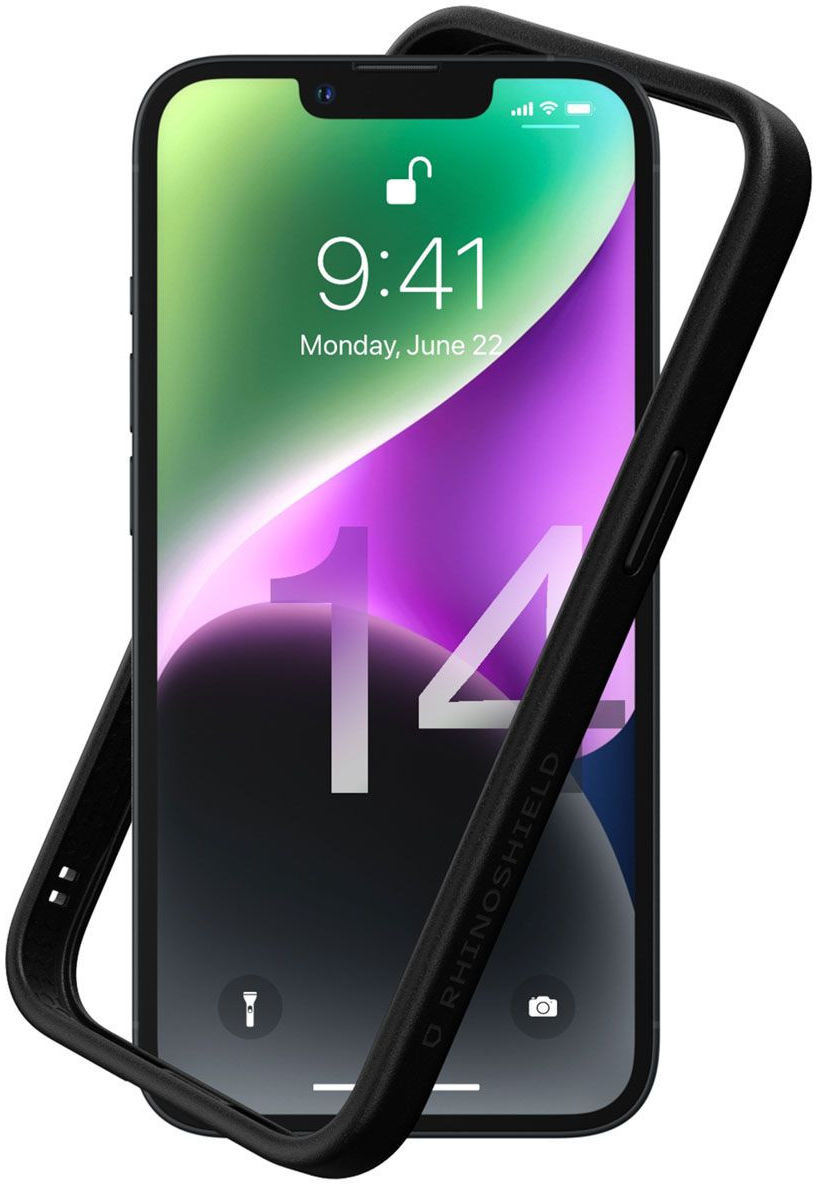 RhinoShield CrashGuard NX Apple iPhone 14 Hoesje Bumper Zwart afbeelding 1