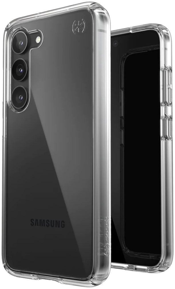 Speck Presidio Perfect Clear Samsung S23 Plus Hoesje Transparant afbeelding 1