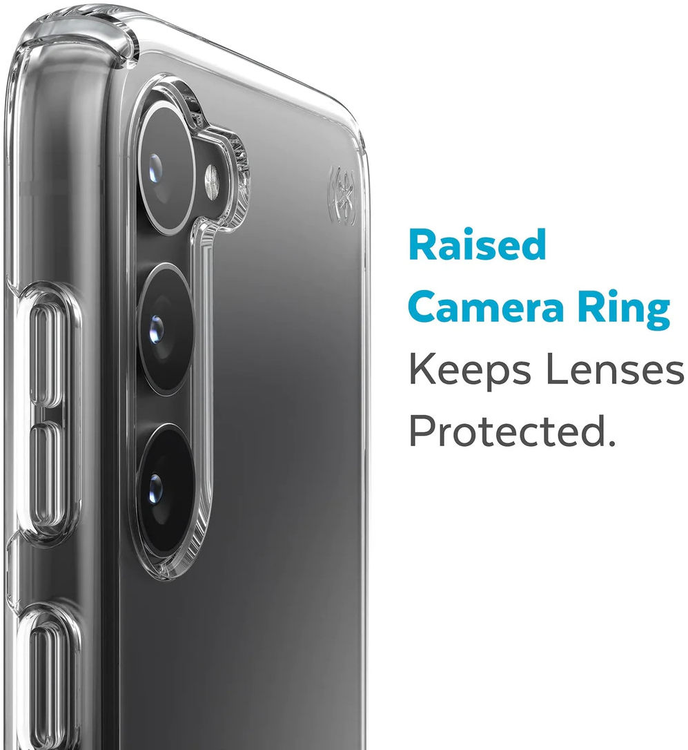 Speck Presidio Perfect Clear Samsung S23 Plus Hoesje Transparant afbeelding 7