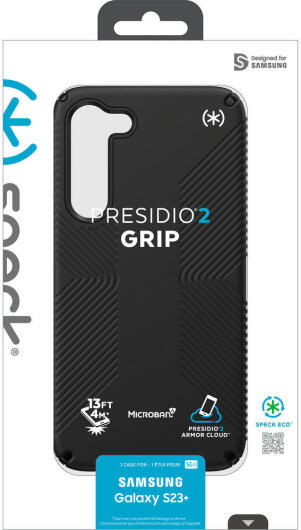 Speck Presidio2 Grip Samsung Galaxy S23 Plus Hoesje Back Cover Zwart afbeelding 13