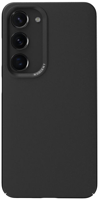 Nudient Thin Case V3 Samsung Galaxy S23 Hoesje Back Cover Zwart afbeelding 1