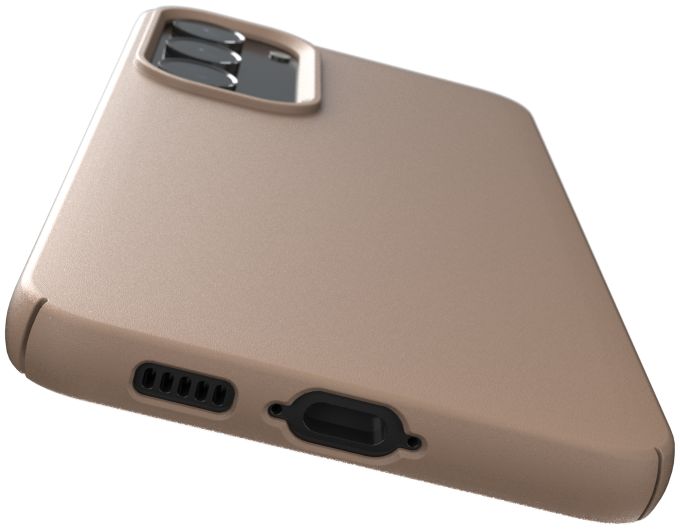 Nudient Thin Case V3 Samsung Galaxy S23 Plus Hoesje Back Cover Beige afbeelding 2
