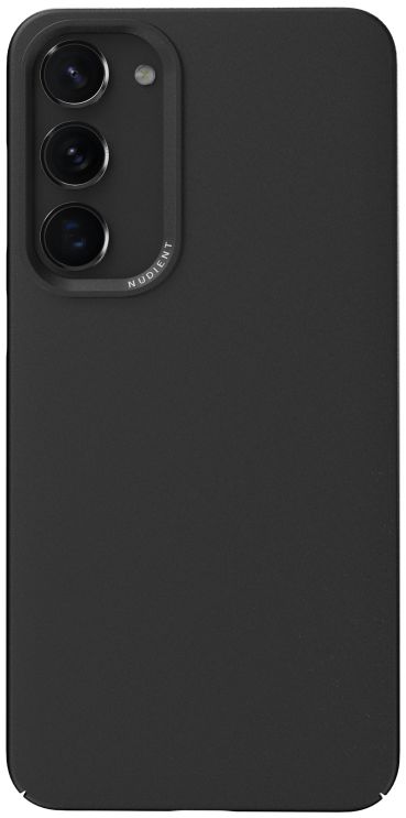 Nudient Thin Case V3 Samsung Galaxy S23 Plus Hoesje Back Cover Zwart afbeelding 1