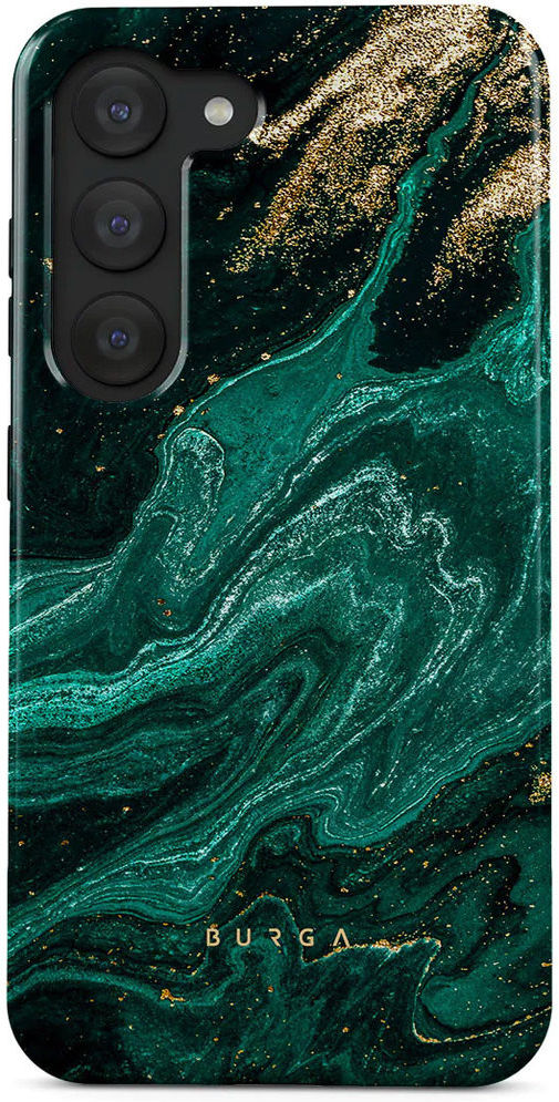 Burga Tough Case Samsung Galaxy S23 Hoesje Emerald Pool Print afbeelding 1