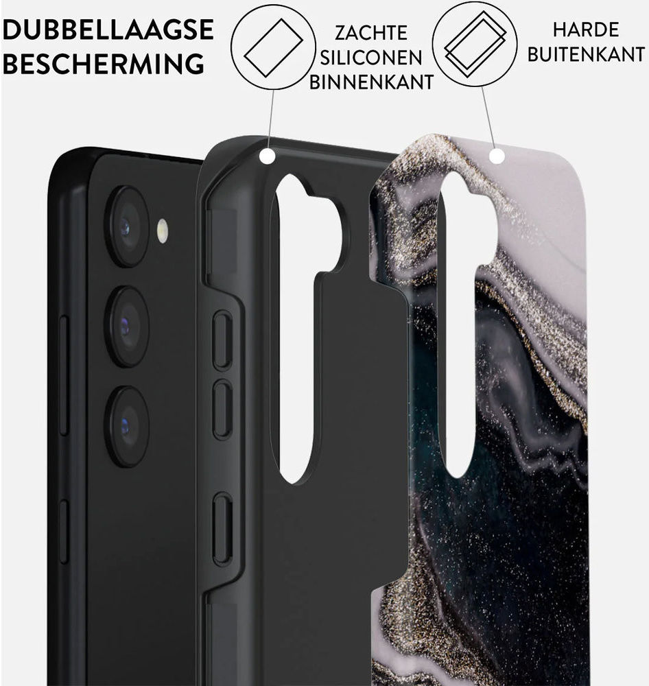 Burga Tough Case Samsung Galaxy S23 Hoesje Magic Night Print afbeelding 2