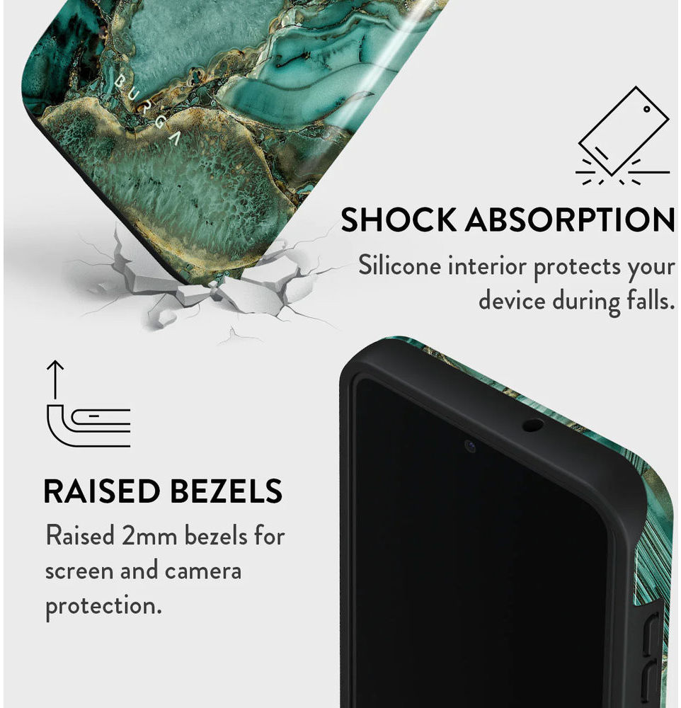 Burga Tough Case Samsung Galaxy S23 Hoesje Ubud Jungle Print afbeelding 5