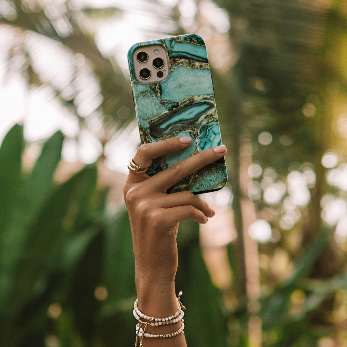 Burga Tough Case Samsung Galaxy S23 Hoesje Ubud Jungle Print afbeelding 7