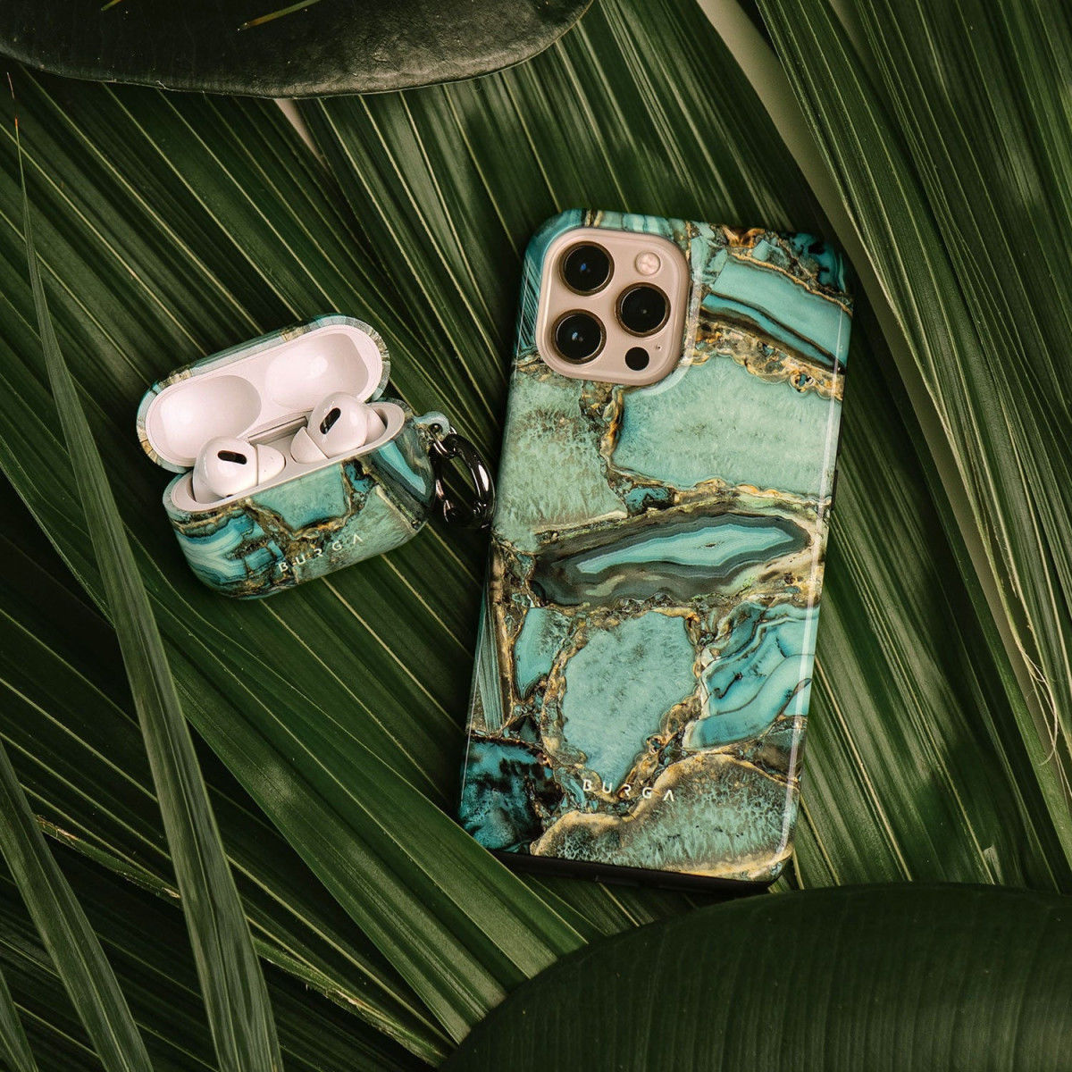Burga Tough Case Samsung Galaxy S23 Hoesje Ubud Jungle Print afbeelding 9