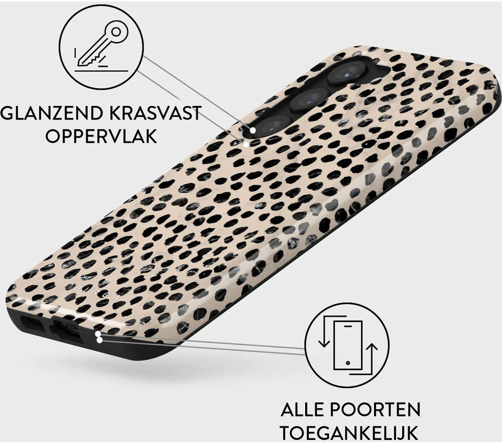 Burga Tough Case Samsung Galaxy S23 Plus Hoesje Almond Latte afbeelding 4