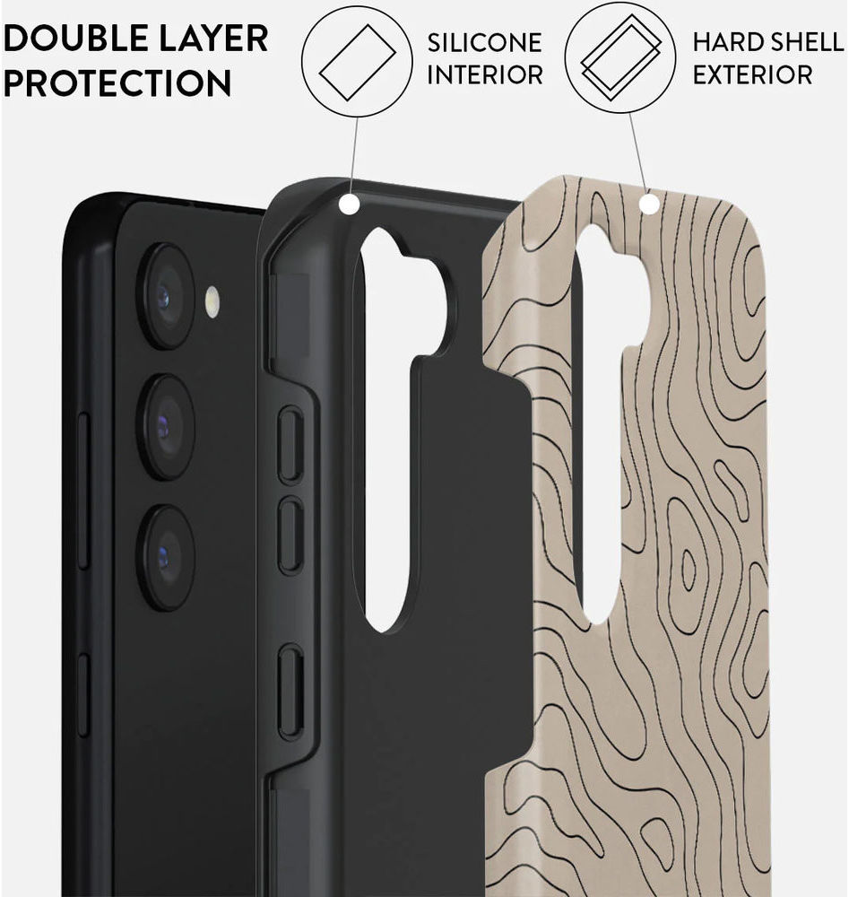 Burga Tough Case Samsung Galaxy S23 Plus Hoesje Wild Terrain afbeelding 2