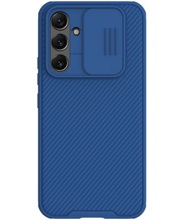 Nillkin CamShield Samsung Galaxy A54 Hoesje met Camera Slider Blauw Hoesjes