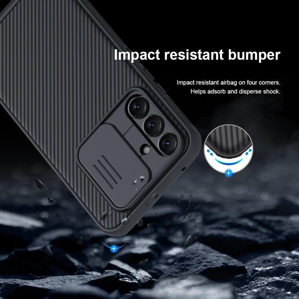 Nillkin CamShield Samsung Galaxy A54 Hoesje met Camera Slider Blauw afbeelding 5
